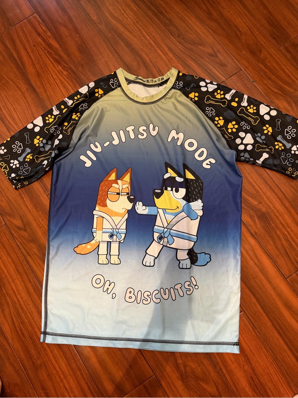 Unisex Bluey Jiu-Jitsu Rash Guard - Summo